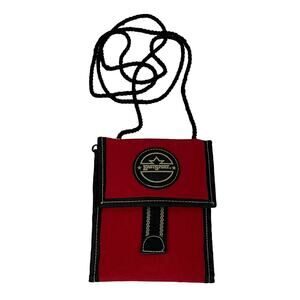 Eastsport Vintage 90s Crossbody Purse Bag Travel Outdoor Red Wallet Organizer